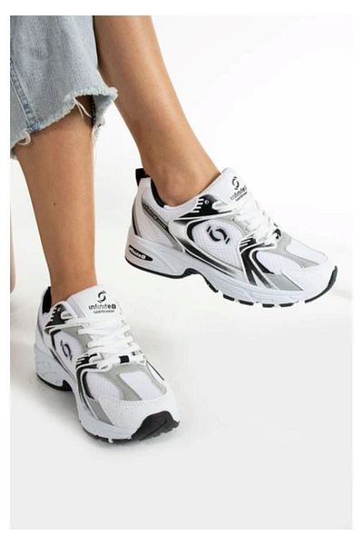 İA İLERİADIM Women, Men, Unisex White Orthopedic Knitwear Walking Sports Shoes, Casual Sneaker