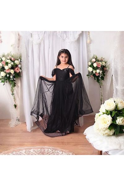 Ahsenimbebe Chest Y. Sequin Gez Boy Long Evening Dress