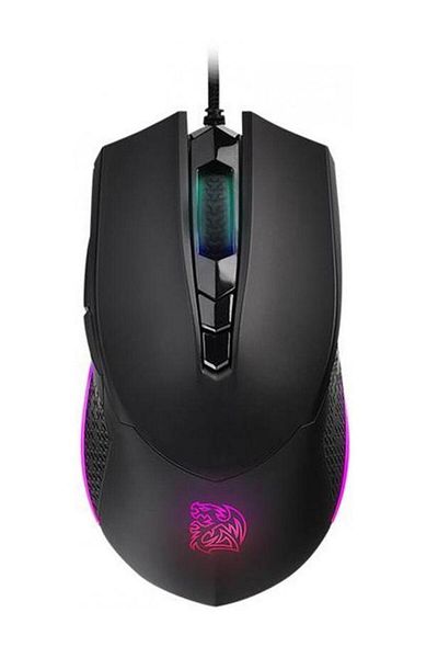 THERMALTAKE Mouse Gaming Thermaltake eSPORTS Iris M50, iluminat RGB, USB (Negru)