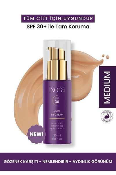 Ixora Bb Cream Spf30 Medium 30 ml