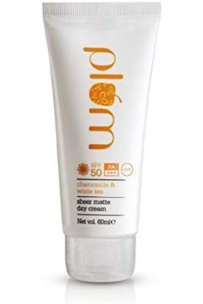 PLUM Chamomile & White Tea Sheer Matte Day Cream SPF50 PA+++