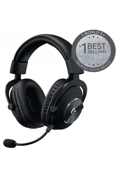 logitech Logitech G PRO X Gaming Headset, BLUE VO!CE function, Microphone (Black)