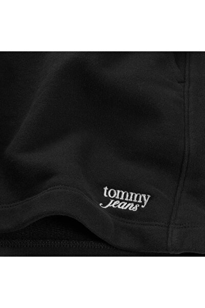 Tommy Hilfiger Tommy Jeans Script Kadın Siyah Şort