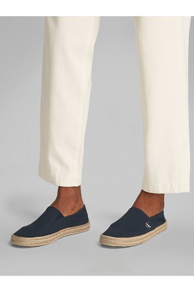 Calvin Klein Calvin Klein Men Navy Canvas Espadrille