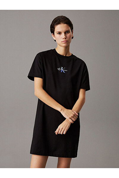 Calvin Klein Kadın Siyah Elbise