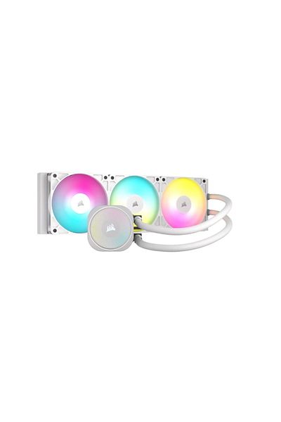 Corsair Cooler CPU Corsair Nautilus 360 RS, 420-1700rpm, iluminare aRGB (Alb)