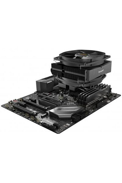 Be Quiet! CPU mai rece să taci! Dark Rock TF2, 2x 135 mm, 1400 rpm, PWM (Negru)