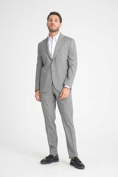 Ted Davıd Linen Blended Suit