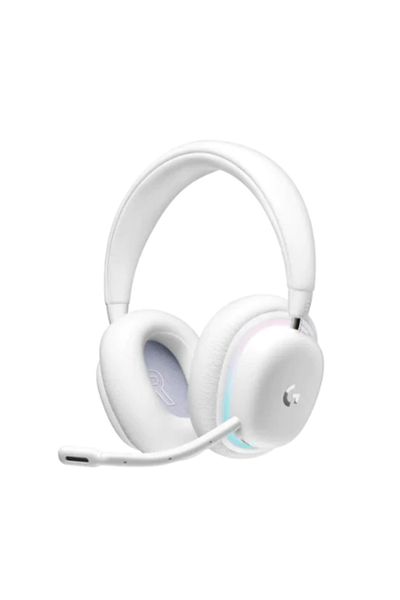 logitech Casti Gaming Wireless LOGITECH G735 LIGHTSPEED, Bluetooth/Jack 3.5 mm, iluminare RGB (Alb)