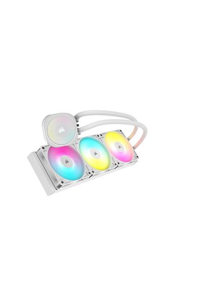 Corsair Cooler CPU Corsair Nautilus 360 RS, 420-1700rpm, iluminare aRGB (Alb)