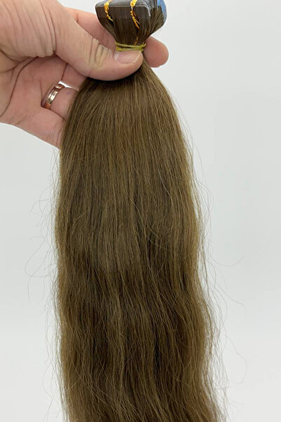 HalitCan HairKing 200 Gr. Micro Tape Weld 65 cm 7.1 Araton Auburn Tone 100% Real Uzbek Hair