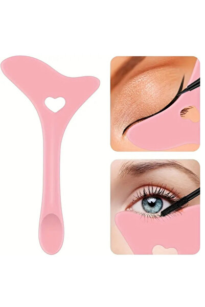 Trade Bazaar 1 шт. Силіконовий захист для підводки та туші – багатофункціональний помічник для макіяжу, який можна використовувати повторно | K