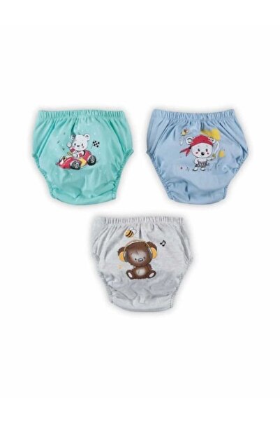 bonbonetti chocolate baby&kids Erkek Bebek Alıştırma Külodu 3'lü Sızmayan Tuvalet Eğitimi