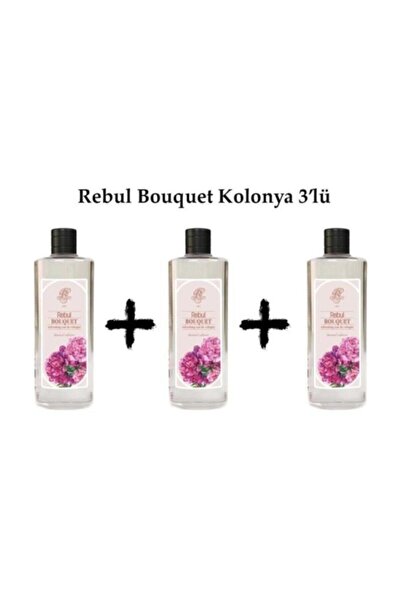 Rebul Kolonya 250 Ml Bouquet x3 Adet