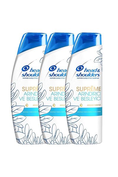 Head&Shoulders 300ml Men Shampoo - Supreme Purifying, Nourishing