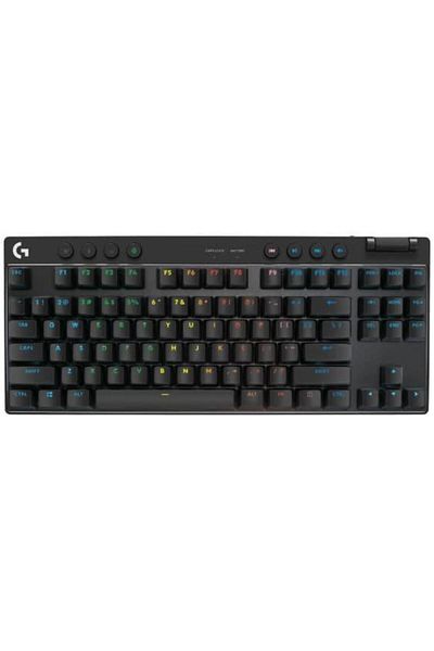logitech Tastatura Gaming Wireless Logitech G PRO X TKL Lightspeed, Bluetooth, RGB LIGHTSYNC, Layout INT
