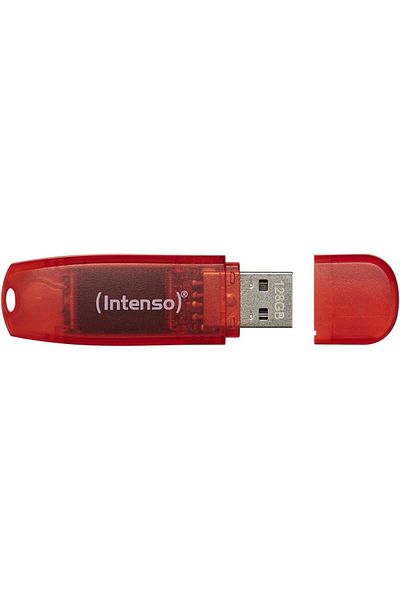 Intenso Memorie USB 2.0 Intenso 128 GB Rainbow Line, Rosu