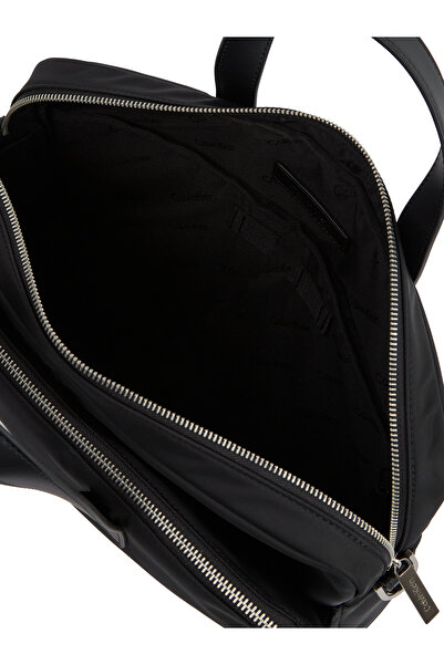 Calvin Klein Men Black Business Tech 2G Laptop Bag