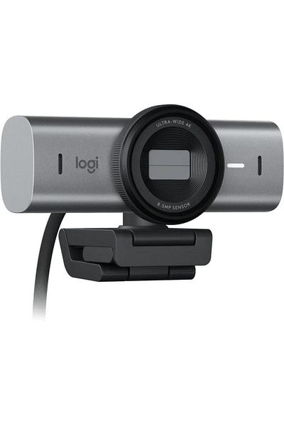 logitech Camera Web Logitech MX Brio, 4K, USB-C, CMOS 8.5 Mpixeli, microfon (Negru)