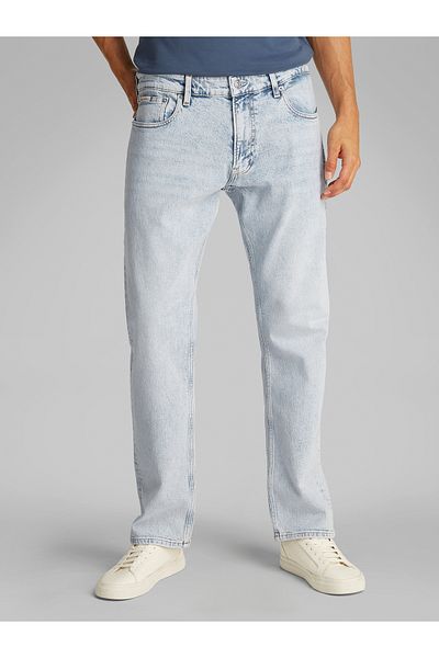 Calvin Klein Men Denim Light Slim Straight Jeans