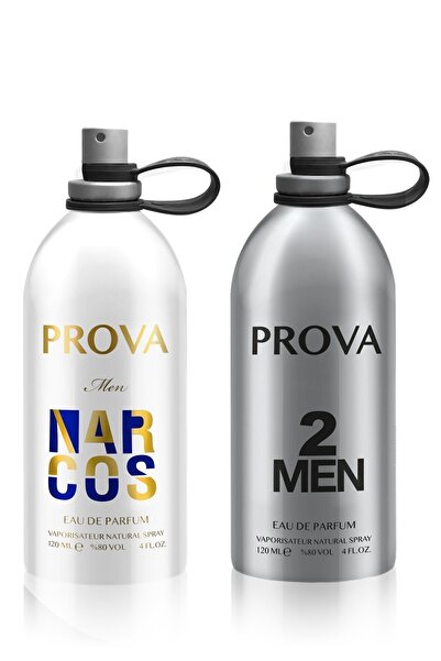 prova Narcos Ve 2 Men Edp Erkek Parfüm Seti X2 120 Ml