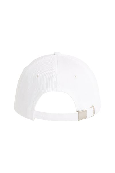 Calvin Klein Calvin Klein White Printed Monologo Cap