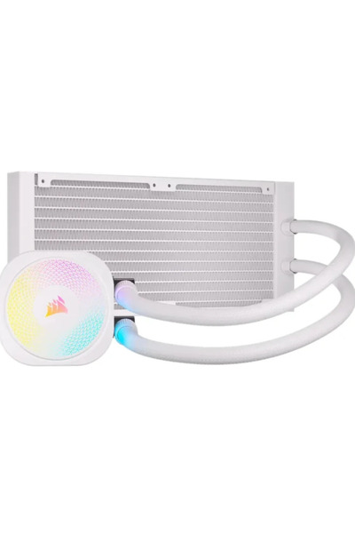Corsair Cooler CPU Corsair iCUE LINK Titan 240 RX, 300 - 2100rpm, 120mm, iluminare RGB (Alb)