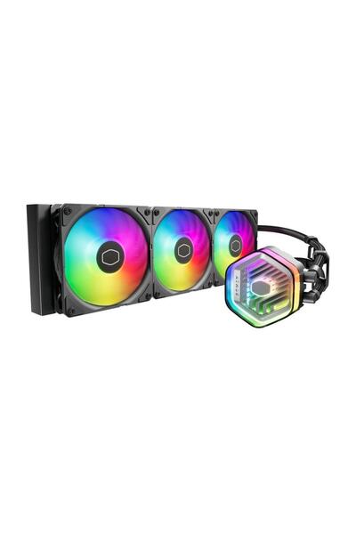 Cooler Master Cooler CPU AIO COOLER MASTER 360 ARGB, 3x120mm, 2500 RPM (Negru)