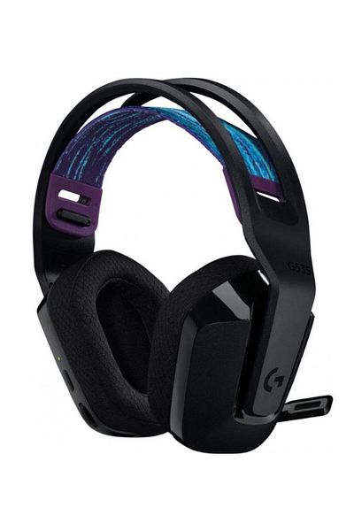 logitech Casti Wireless Logitech G535, Microfon (Negru)