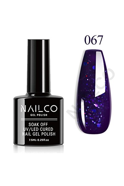 Naıl Co Uv Led Kalıcı Oje 7.5 ml (SİMLİ MOR) M834 Nc 67