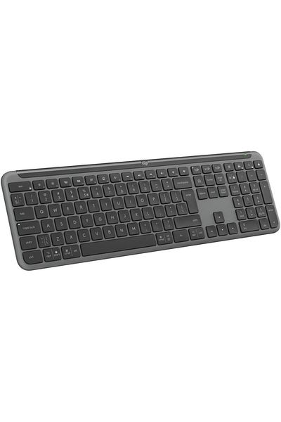 logitech Tastatura wireless Logitech Signature Slim K950, USB/Bluetooh, Negru