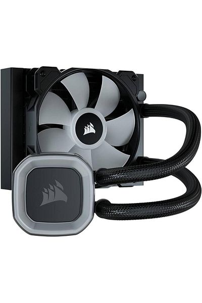 Corsair Cooler CPU Corsair H55 RGB, 1x 120mm, iluminare RGB (Negru)