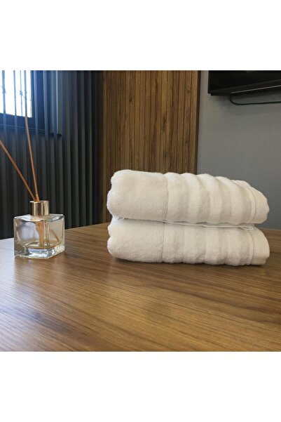 9Renk Wellsoft Πετσέτα Ξενοδοχείου 250 Gr 50x90 2 τεμάχια βαμβακερή προετοιμασία χεριών και προσώπου