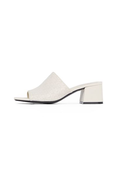 Calvin Klein Women Turtle Dove 50 Jacq Heel Slide