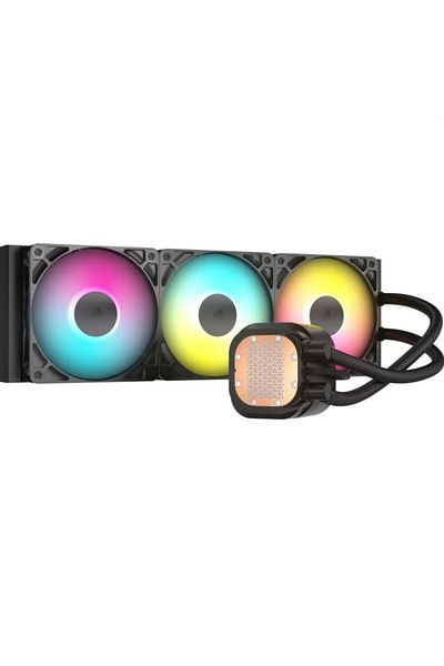 Corsair Cooler CPU Corsair Nautilus 360 RS, 420-1700rpm, iluminare aRGB (Negru)