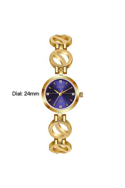 ETG HALEI Harley 5004 Light Luxury Ladies Bracelet Watch