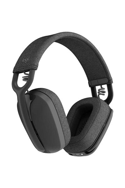 logitech Casca Office/Call Center Logitech Zone Vibe 100, Microfon, Bluetooth 5.2, Noise-canceling (Negru)