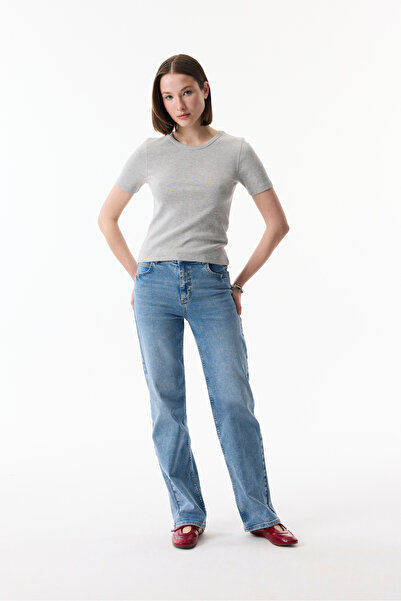 Mudo Crew Neck Fitted Short Sleeve T-Shirt