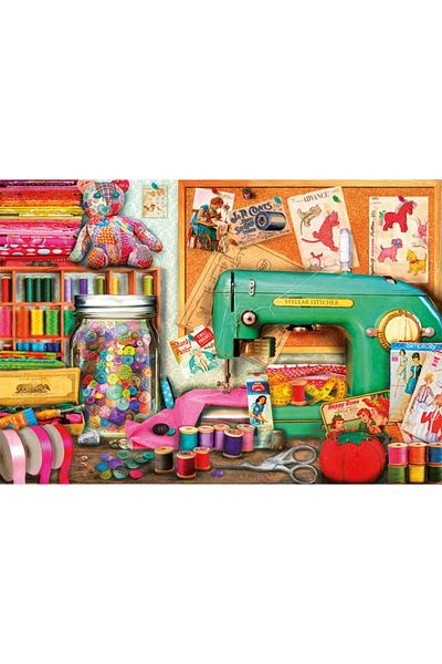 EDUCA Puzzle Sewing Corner 1000 Piece Puzzle