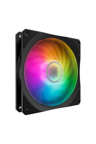 Cooler Master Ventilator Cooler Master Mobius 140P ARGB, iluminare RGB, 140 mm, 1900 rpm, PWM (Negru)