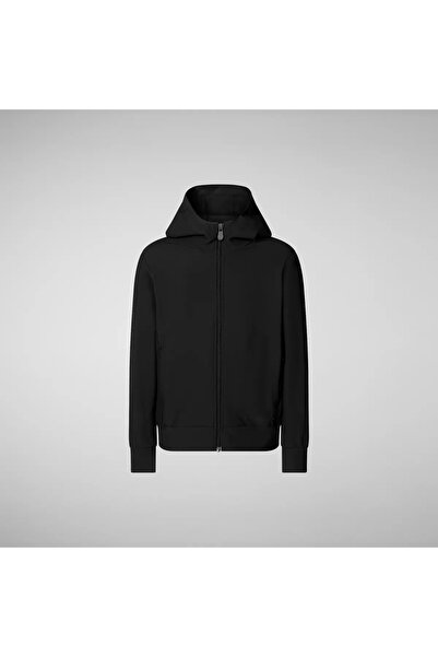 SAVE THE DUCK Çocuk Fermuarlı Sweatshirt Siyah - Cassius