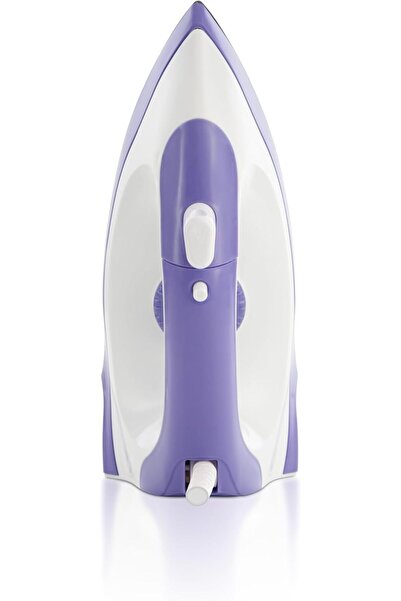 ALSAIF 1000W Electric Dry Iron, Non-stick Plate, Adjustable Heat, Purple (E05227)