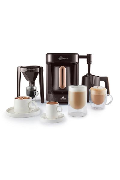 Karaca Turkish Coffee Color Memory Barista Machine - Walnut Brown