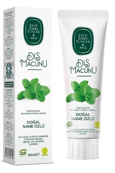 Eyüp Sabri Tuncer معجون أسنان كربوني من الخيزران بلون النعناع الطبيعي