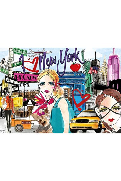 EDUCA Puzzle Take Me To New York 500 Parça Puzzle