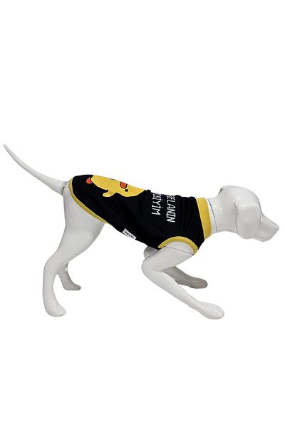 Pettrend Bela Chick T-Shirt - Cat Dog Outfit - Organic Cotton Combed Cotton T-Shirt