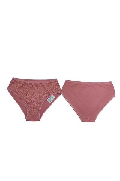 wear treasure Γυναικεία εσώρουχα δαντέλα 3 Πακέτο - Άνετη αναπνεύσιμη βαμβακερή πλάτη