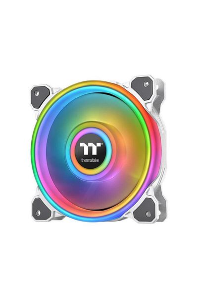 THERMALTAKE Ventilator Thermaltake Riing Quad 14, 140 mm, iluminare ARGB, PWM (Alb)