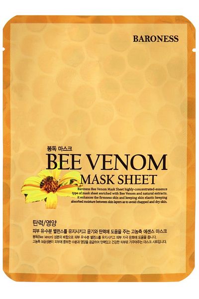 Baroness Bee Venom Mask Sheet,21g - Bee venom sheet mask
