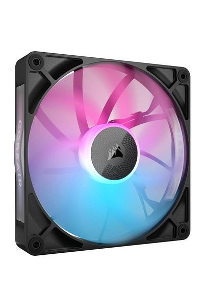 Corsair Corsair iCUE LINK RX140 RGB fan, RGB lighting, 140mm, 1700 rpm, PWM (Black)